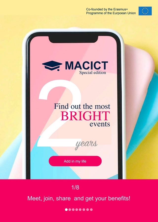 MACICT brochure with the results of the second project year!